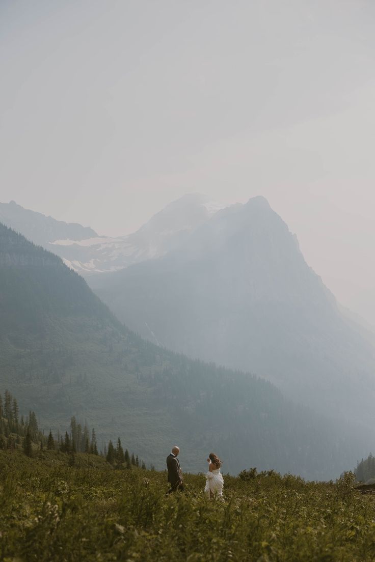 Adventure Elopement in Glacier National Park in Montana
